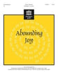 Abounding Joy Handbell sheet music cover